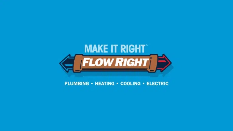 Flow Right Plumbing, Heating, Cooling & Electric Logo