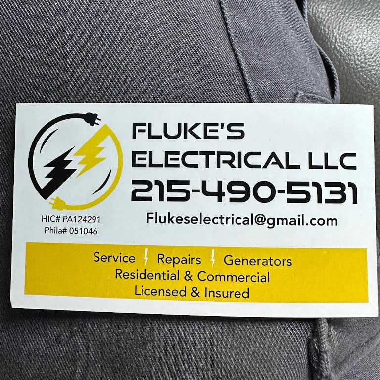 Fluke's Electrical LLC Logo