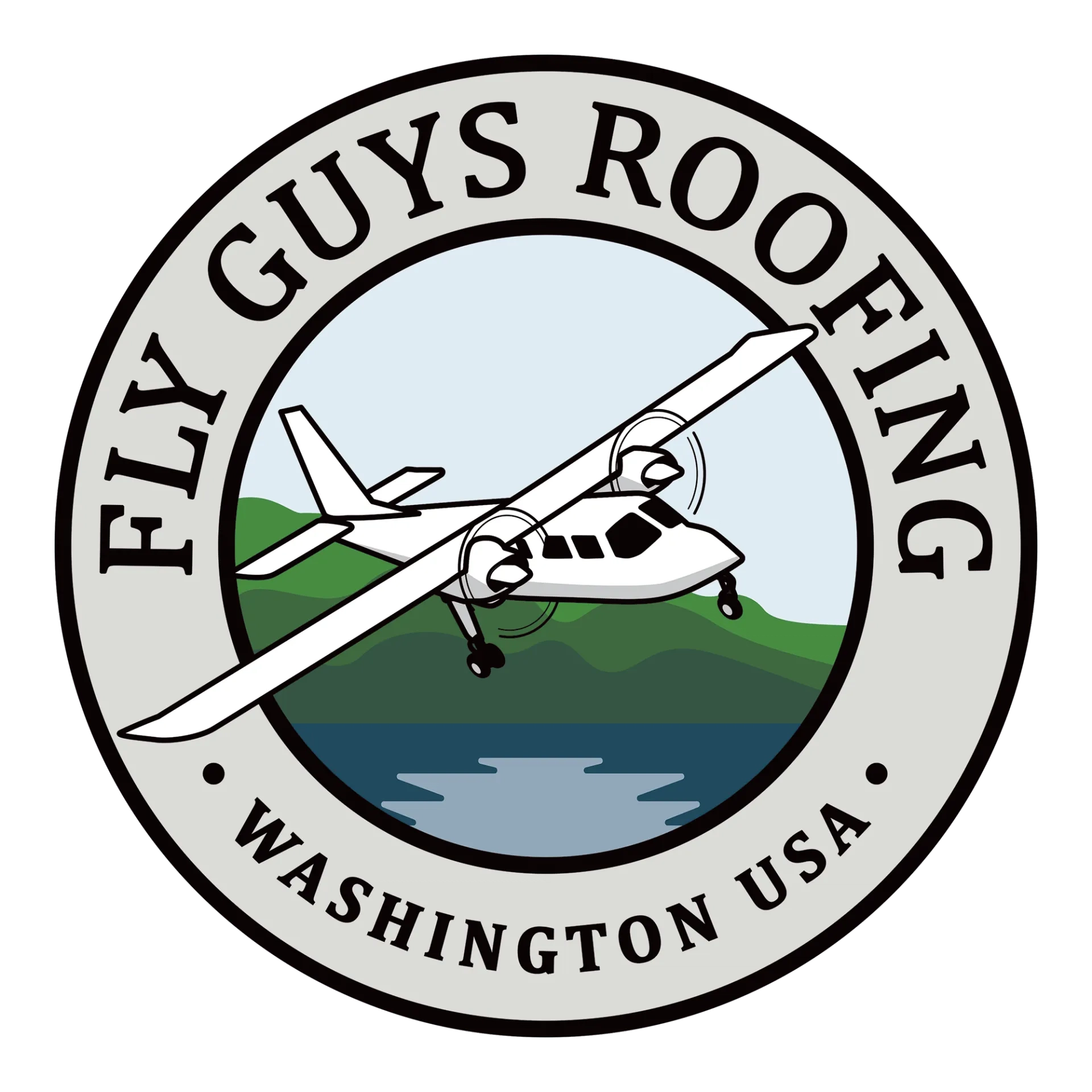 Fly Guys Roofing Logo