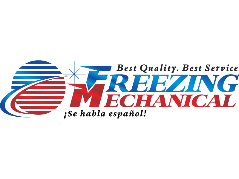 Freezing Mechanical Air Conditioning Logo
