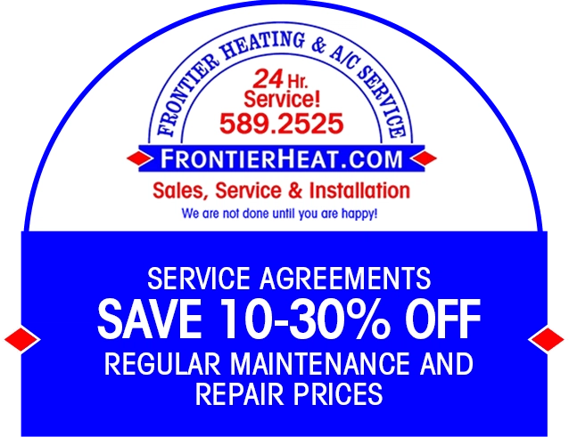 Frontier Heating & AC Service, Inc. Logo