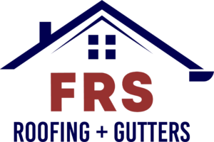 FRS Roofing + Gutters Logo