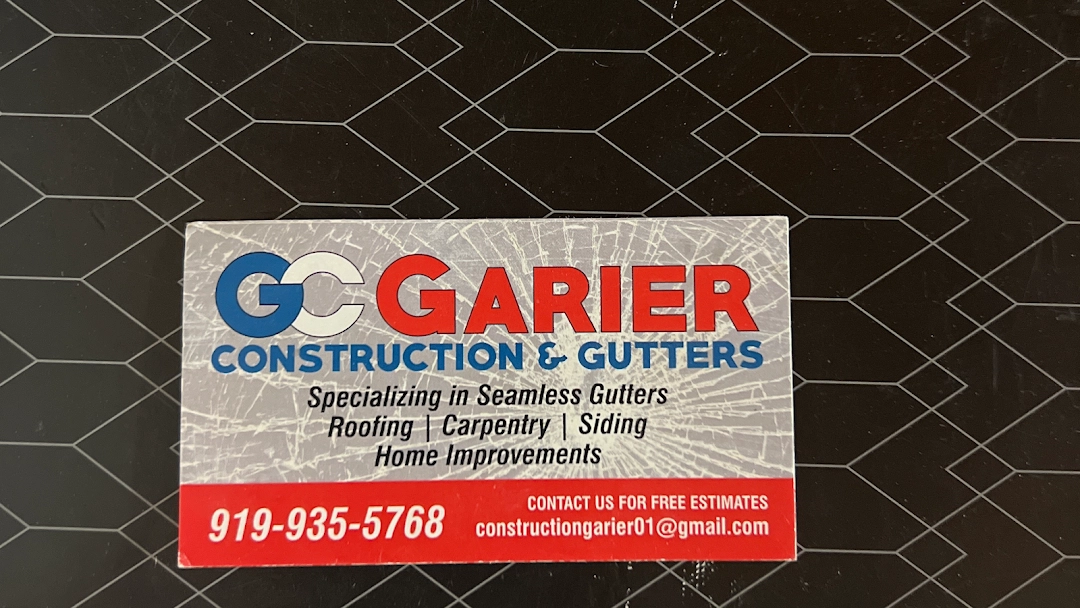 Garier Construction And Gutters INC. Logo