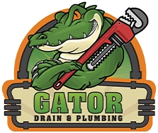 Gator Drain and Plumbing Logo