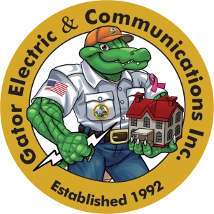 Gator Electric and Communications Logo