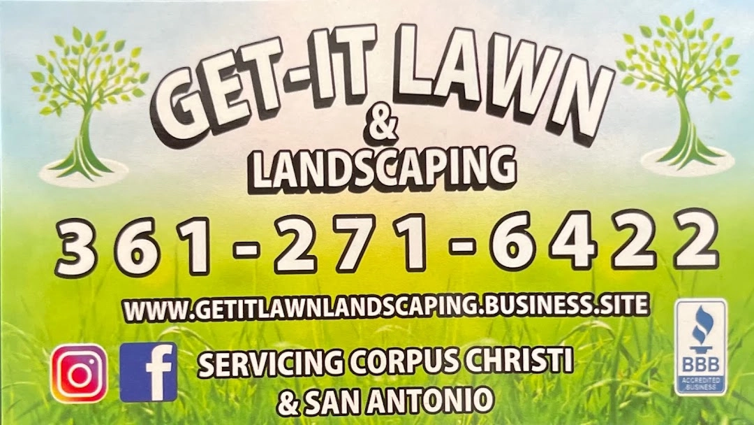 Get-it lawn & landscaping Logo
