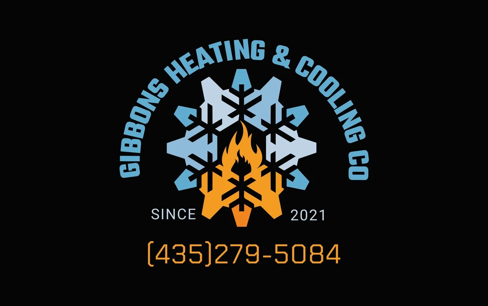 Gibbon's Heating & Cooling Logo