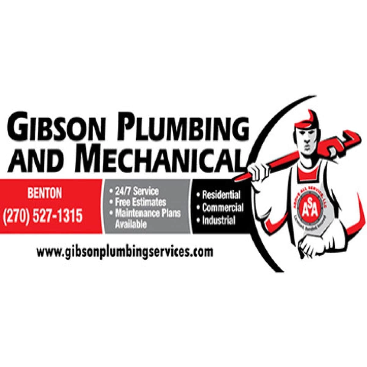 Gibson Plumbing & Mechanical Logo