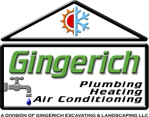 Gingerich Plumbing, Heating and Air Conditioning Logo