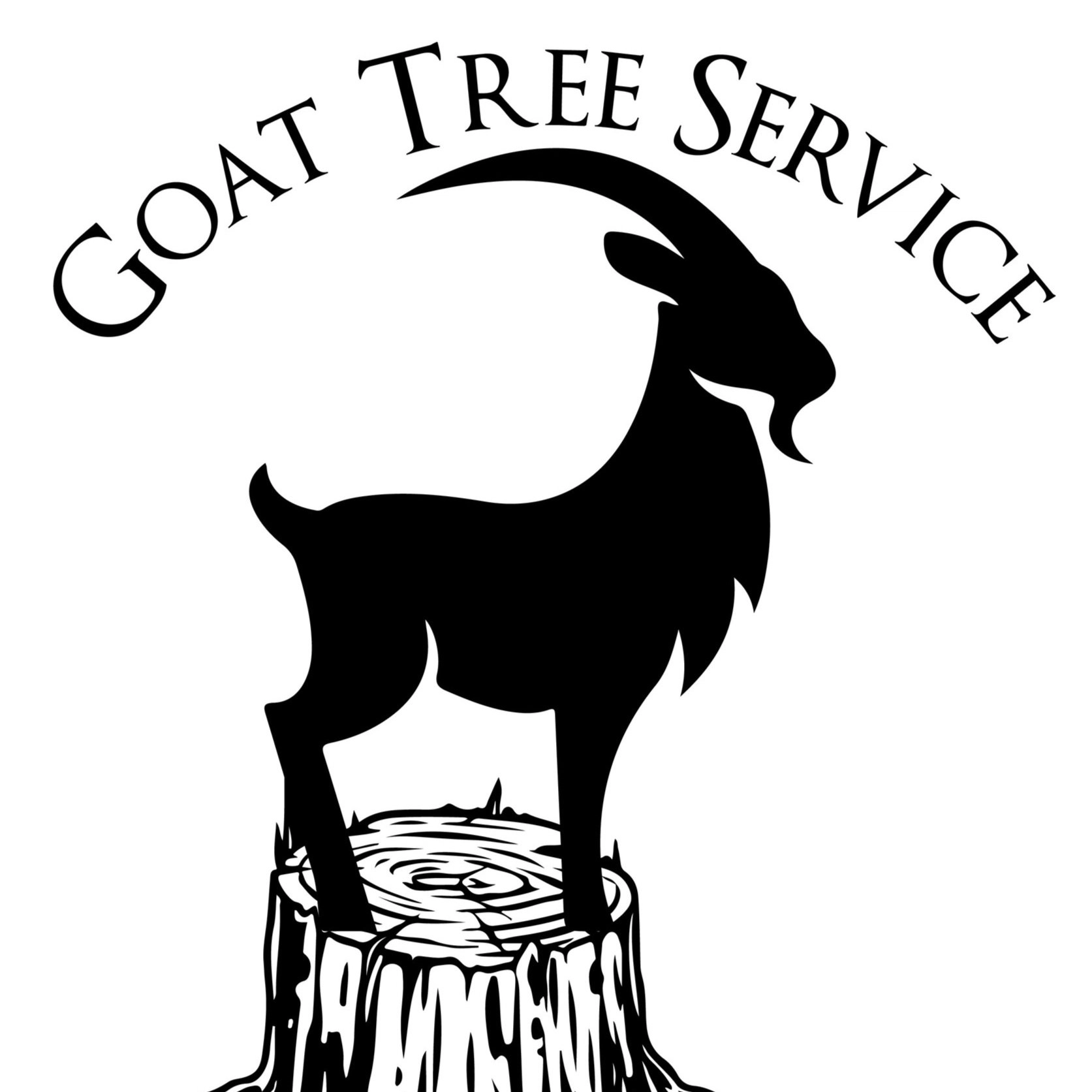 Goat Tree Service Logo
