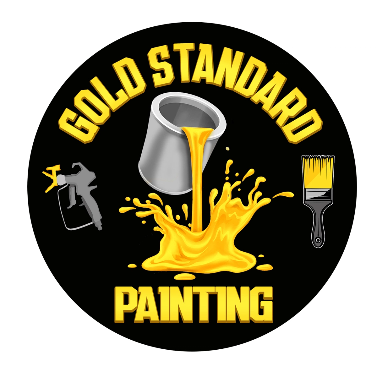 Gold Standard Painting Logo