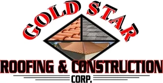 GOLD STAR Roofing & Construction Logo