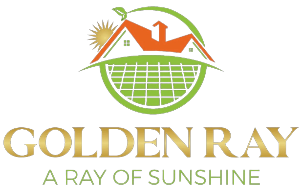 Golden Ray Solar Logo