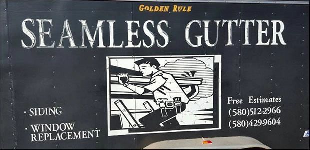 Golden Rule Seamless Gutter Logo
