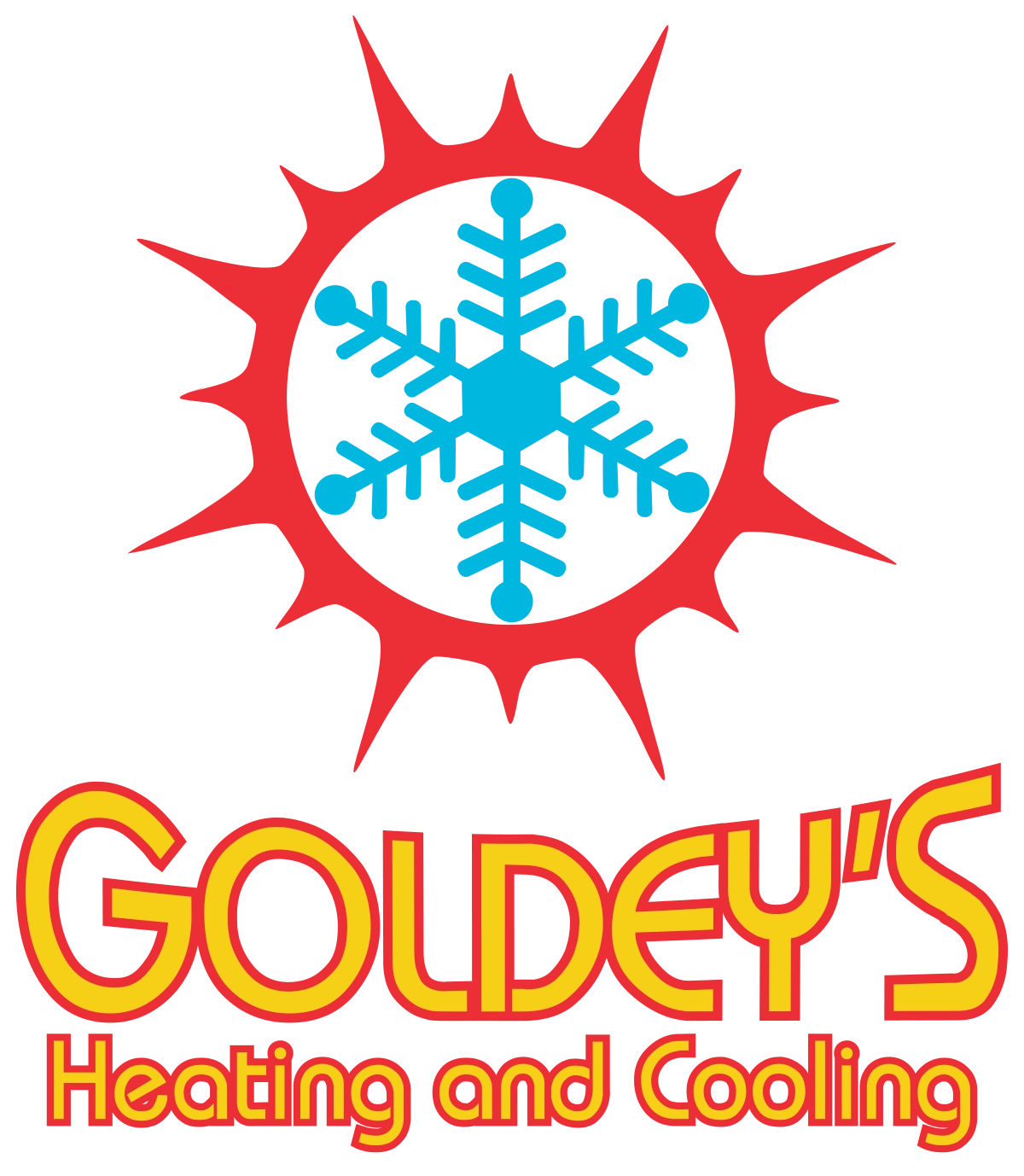 Goldey's Heating and Cooling Logo