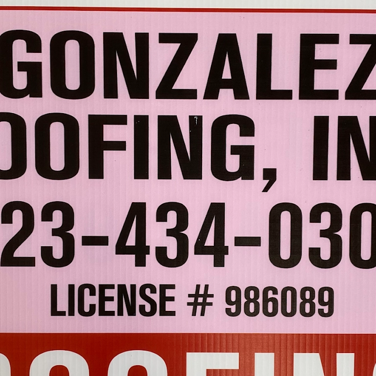 Gonzalez Roofing INC Logo