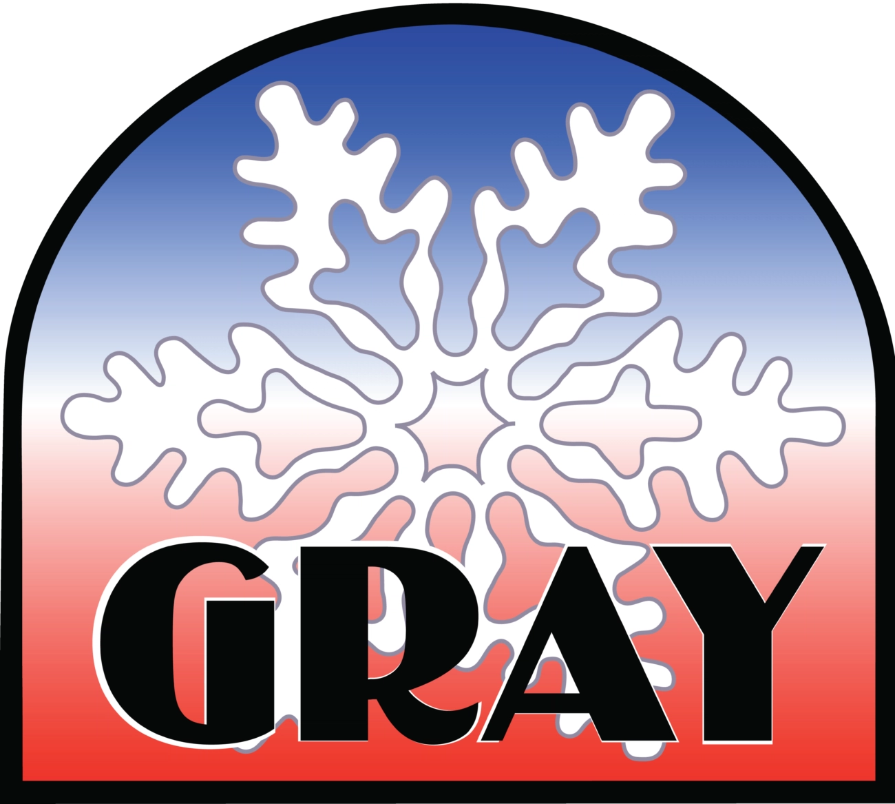 Gray Heating & Air Conditioning Logo