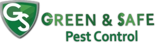 Green and Safe Pest Control Logo