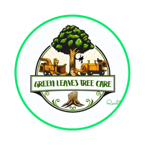 Green Leaves Tree Care Logo