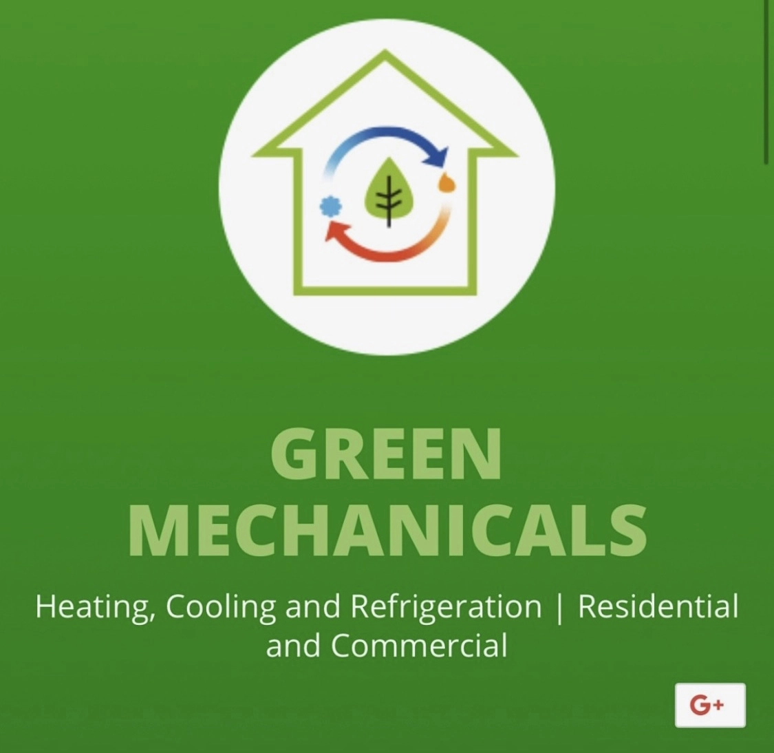 Green Mechanicals Heating & Cooling LLC Logo