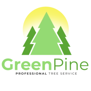 Green Pine Tree Services Logo