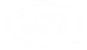 Green Up - The Guys In Purple Logo