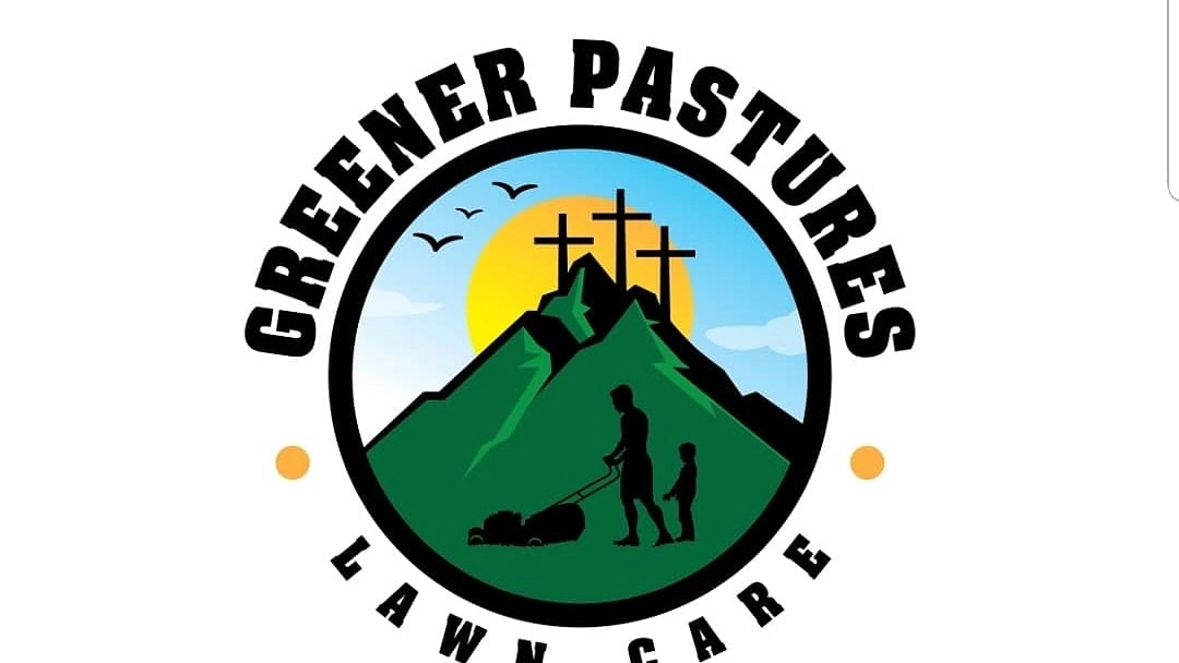 Greener Pastures Lawn Care Logo