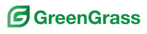 GreenGrass Lawn Care Logo