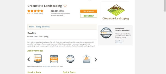 Greenstate Landscaping Logo