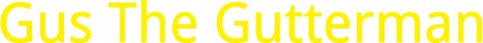 Gus the Gutterman Logo