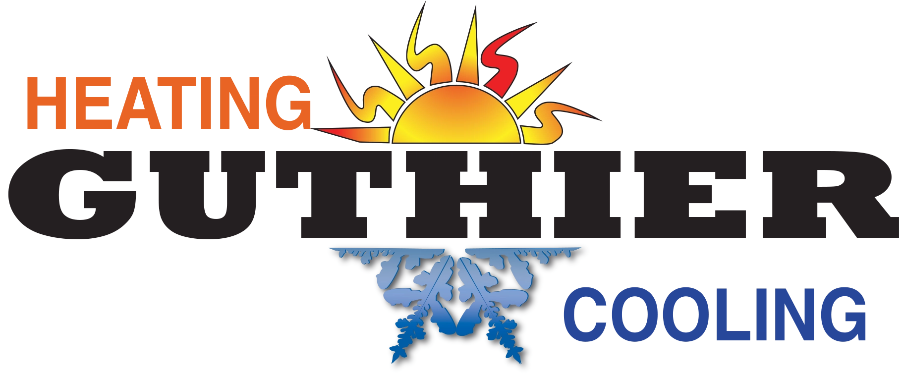 Guthier Heating and Cooling Logo