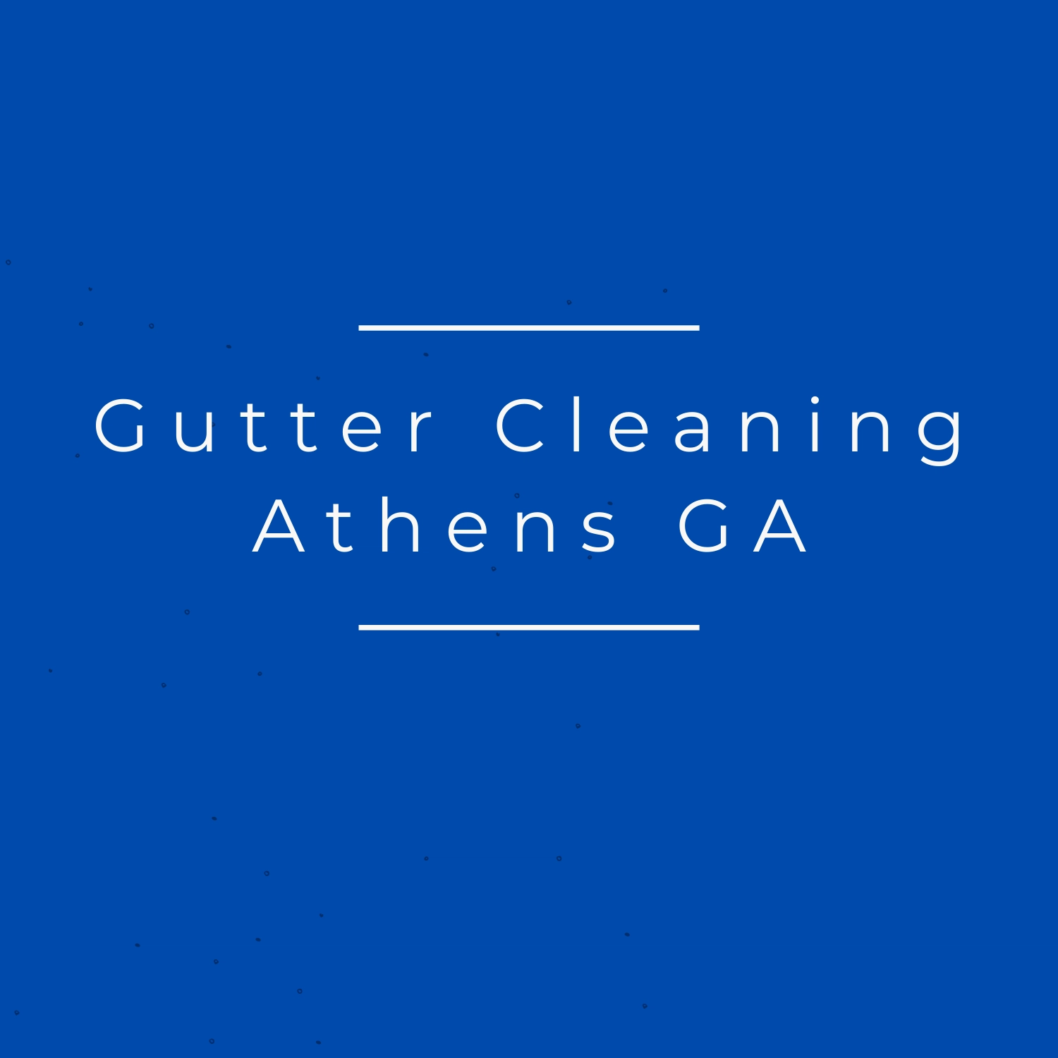 Gutter Cleaning of Athens GA Logo