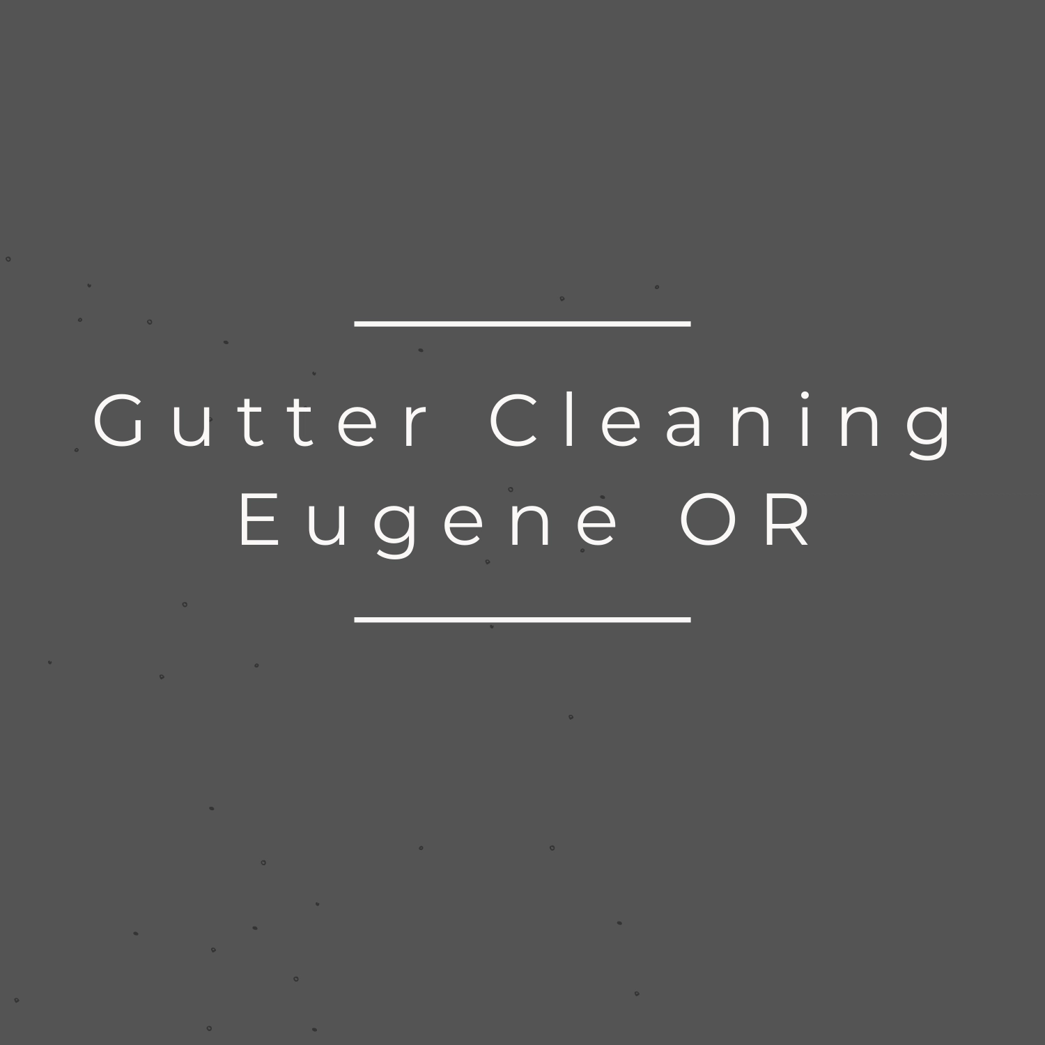 Gutter Cleaning of Eugene OR Logo