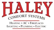 Haley Comfort - Heating, Air Conditioning & Fireplaces - 24/7 Service Logo