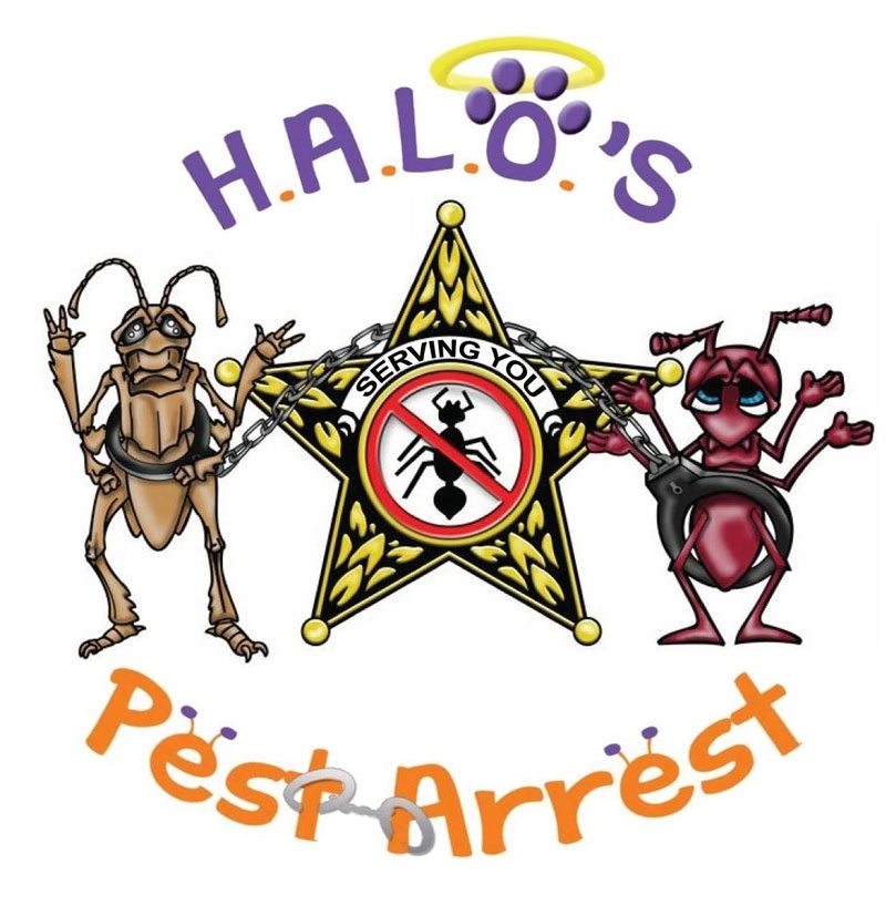 Halo's Pest Arrest Logo