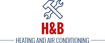 H&B Heating and Air Conditioning Logo