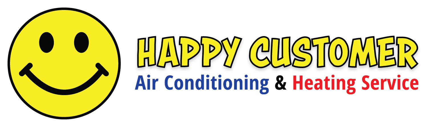 Happy Customer Air Conditioning & Heating Service Logo