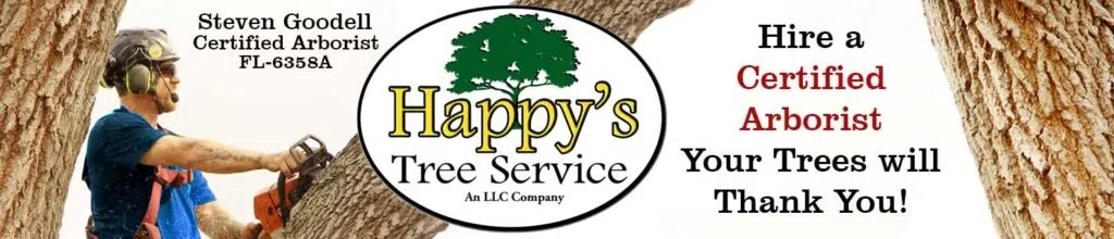 Happy's Tree Service Logo