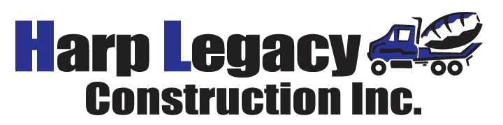 Harp Legacy Construction Logo