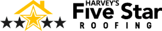 Harvey's Five Star Roofing Logo
