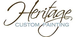 Heritage Custom Painting Logo
