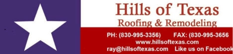 Hills of Texas Roofing Logo