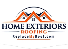 Home Exteriors Roofing Logo