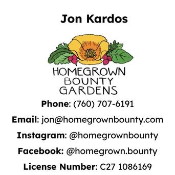 Homegrown Bounty Gardens Logo