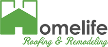 Homelife Roofing & Remodeling Logo