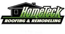 HomeTeck Roofing & Remodeling Logo