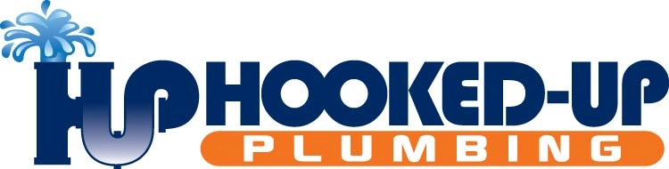 Hooked-Up Plumbing Logo
