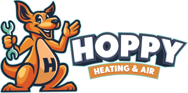 Hoppy Heating and Air Logo