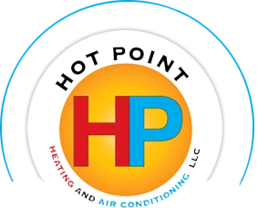 Hot Point Heating and Air Conditioning Logo