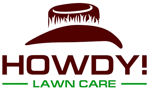 Howdy! Lawn Care Service Logo
